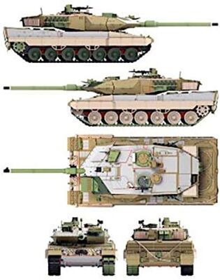 Збірна модель 1/72 танк Леопард 2 A5/A6  Border Model TK-7201 детальное изображение Бронетехника 1/72 Бронетехника