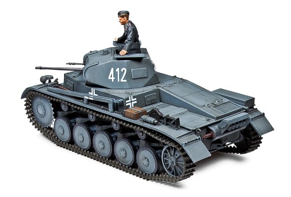 Збірна модель 1/48 Танк Panzerkampfwagen II Ausf.A/B/C (Sd.Kfz.121) (Французька кампанія) Tamiya 32570 детальное изображение Бронетехника 1/48 Бронетехника