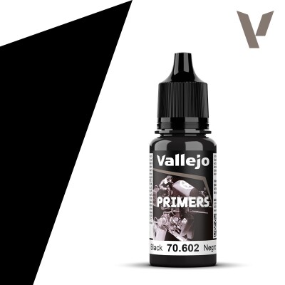 Грунт Чорний / Primer Black Vallejo VAL 70602 детальное изображение Грунтовки Модельная химия