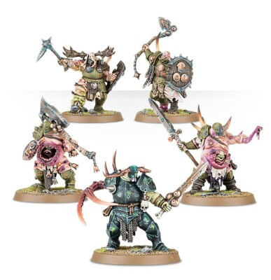 MAGGOTKIN OF NURGLE: PUTRID BLIGHTKINGS детальное изображение Нурглиты  Хаос