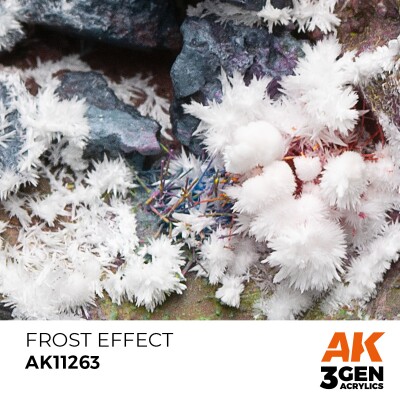 Акрилова фарба FROST EFFECT / МОРОЗНИЙ ЕФЕКТ AK-interactive AK11263 детальное изображение General Color AK 3rd Generation