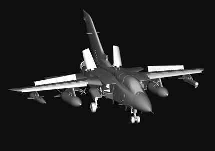 Збірна модель літака Tornado ADV детальное изображение Самолеты 1/48 Самолеты