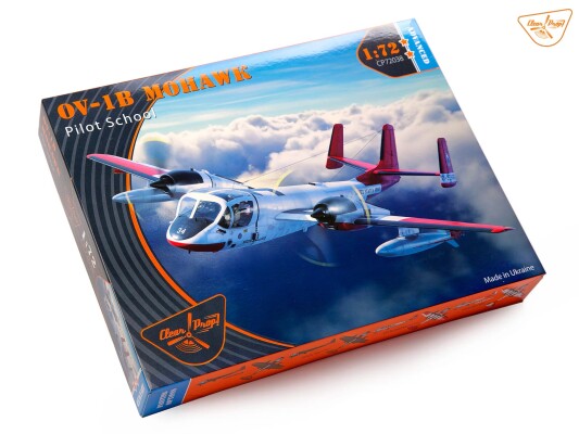 Scale model 1/72 Airplane OV-1B Mohawk &quot;Pilot School&quot; Clear Prop 72038 детальное изображение Самолеты 1/48 Самолеты