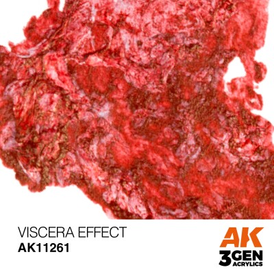 Акриловая краска VISCERA EFFECT / ЭФФЕКТ ВИСЦЕРЫ АК-интерактив AK11261 детальное изображение General Color AK 3rd Generation