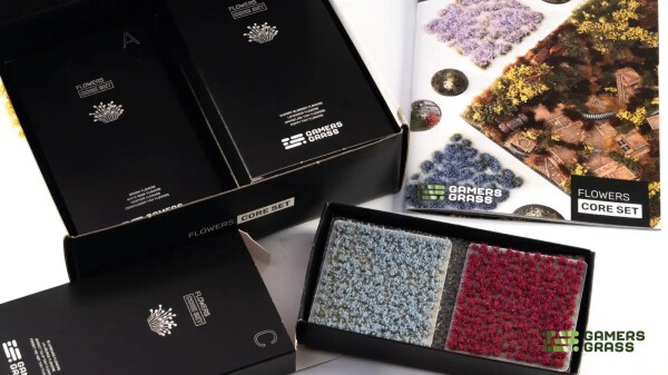 Набір пучків трави квіти Flower Core Set Gamers Grass GGSB-FCS детальное изображение Наборы деталировки Диорамы