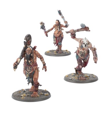 Игровой набор Warhammer AGE OF SIGMAR - SONS OF BEHEMAT - BOSS-STOMPERS детальное изображение Сыны Бехемата Разрушение