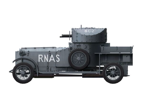 BRITISH R-R ARMORED CAR PATTERN 1914/1920 детальное изображение Автомобили 1/35 Автомобили