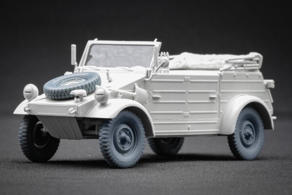 Набір коліс для VW Type 82 «Kübelwagen» від Meng та Tamiya ScaleX WW 35003 детальное изображение Колёса Афтермаркет