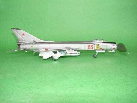 Збірна модель літака Sukhoi Su-15  Flagon A детальное изображение Самолеты 1/48 Самолеты