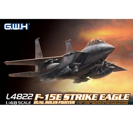 Сборная модель 1/48 Самолет Ф-15E Strike Eagle Great Wall Hobby L4822 детальное изображение Самолеты 1/48 Самолеты