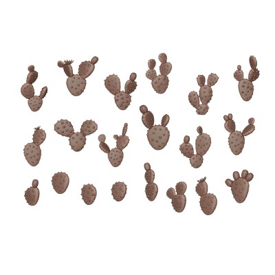 Набор 1/35 Кактус Нопаль - Элементы основания (3D-печать / 20 шт.) AK-Interactive AKBIT0026 детальное изображение Наборы деталировки Диорамы