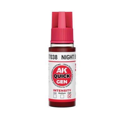 Акриловая краска NIGHT BLOOD / Ночная кровь QUICK GEN COLOR AK-interactive AK 17038 детальное изображение QUICK GEN COLOR Краски