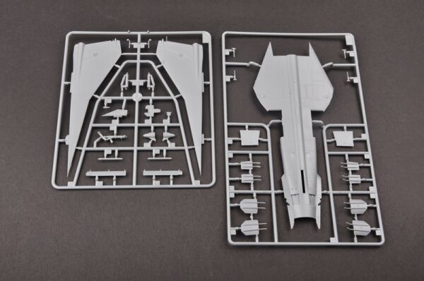 Збірна модель 1/48 Літак MiG-23M Flogger-B Trumpeter 02853 детальное изображение Самолеты 1/48 Самолеты