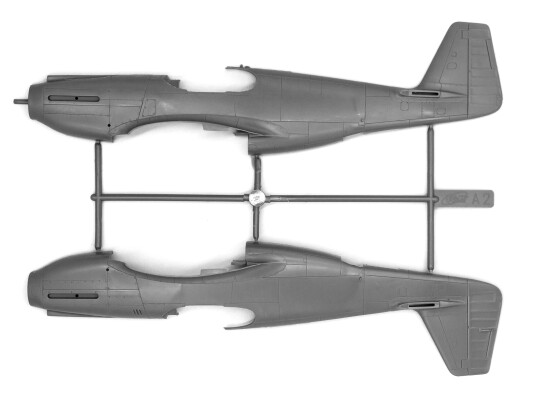 Сборная модель 1/48 американский истребитель Мустанг Р-51D-15 ICM 48151 детальное изображение Самолеты 1/48 Самолеты