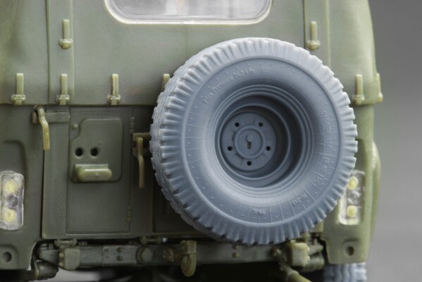 Wheel set for UAZ 469 by Trumpeter ScaleX WM 35007 детальное изображение Колёса Афтермаркет