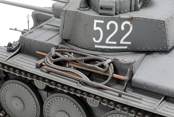 Збірна модель 1/48 Танк Panzerkampfwagen 38(t) Ausf.E/F Tamiya 32583 детальное изображение Бронетехника 1/48 Бронетехника