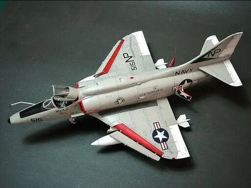 Сборная модель 1/72 Самолет А-4E/F Skyhawk (U.S. Navy/M.C. Carrier-Based Attacker) Hasegawa 00239 детальное изображение Самолеты 1/72 Самолеты