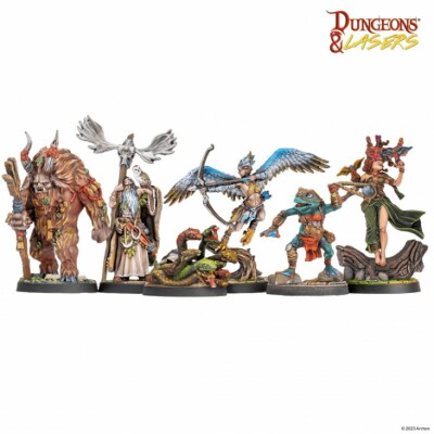 FANTASY MINIATURES SET Archon DNL0062 детальное изображение Фигуры Модели из дерева