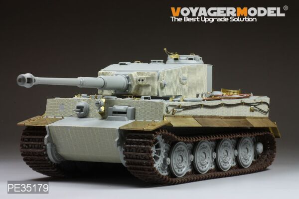 Photo Etched set for 1/35 WWII Tiger I Late Version (For DRAGON6253/6406) детальное изображение Фототравление Афтермаркет