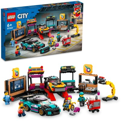 Конструктор LEGO City Тюнинг-ателье 60389 детальное изображение City Lego