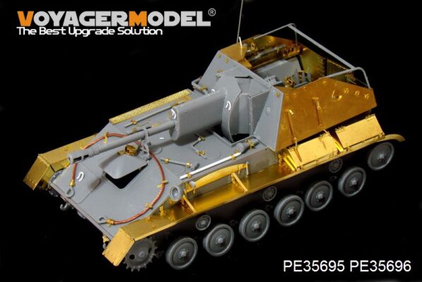 WWII Russian SU-76 Self-Propeller Gun basic(For MiniArt 35053) детальное изображение Фототравление Афтермаркет