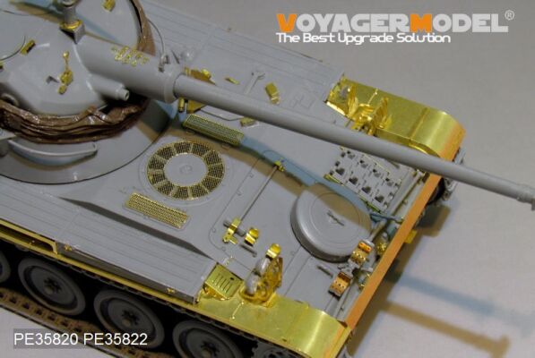 Modern French AMX-13/75 light tank Fenders (TAKOM 2036 2038) детальное изображение Фототравление Афтермаркет