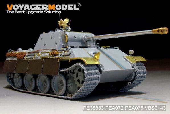 WWII German Panther G Later ver.Basic(dragon) детальное изображение Фототравление Афтермаркет