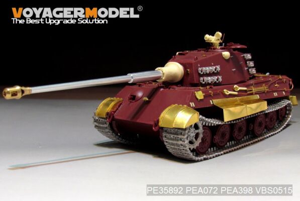 WWII German King Tiger Final version(MENG TS-031) детальное изображение Фототравление Афтермаркет