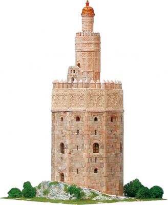 Ceramic constructor - tower Torre del Oro (TORRE DEL ORO) детальное изображение Керамический конструктор  Конструкторы