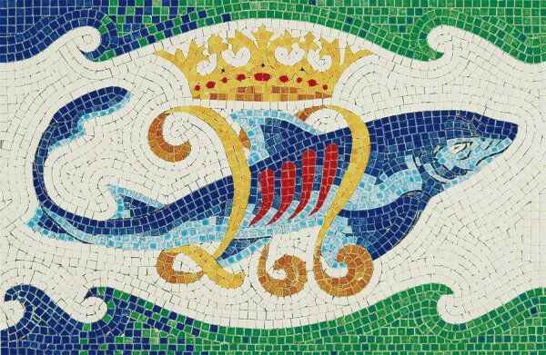 Набір мозаїки - Дельфін детальное изображение Керамический конструктор  Конструкторы