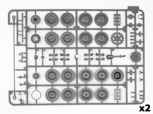 Збірна модель 1/35 Німецький танк Pz.Kpfw.V Panther Ausf.D ICM 35361 детальное изображение Бронетехника 1/35 Бронетехника