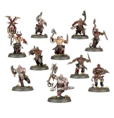 Warhammer AGE OF SIGMAR: BLADES OF KHORNE - THE RED REVELATION Game Set детальное изображение Кхорниты Хаос