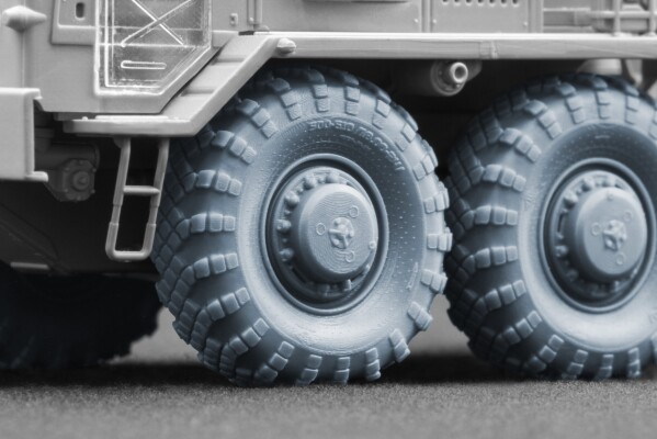 Набір коліс (з деформацією) для KZKT-7428 V-202 від Trumpeter та Takom ScaleX WM-72011W детальное изображение Колёса Афтермаркет