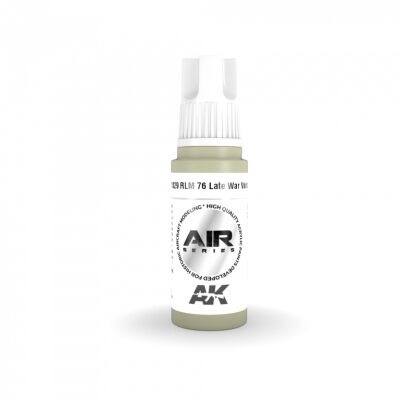 Acrylic paint RLM 76 Late War Variation AIR AK interactive AK11829 детальное изображение AIR Series AK 3rd Generation