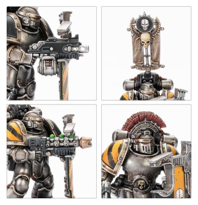 Ігровий набір Warhammer 40000 - THE HORUS HERESY: LEGIONES ASTARTES - MKIII BREACHER SQUAD детальное изображение Ересь Хоруса WARHAMMER 40,000
