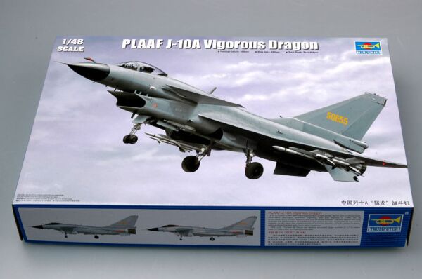 PLAAF J-10A Vigorous Dragon детальное изображение Самолеты 1/48 Самолеты