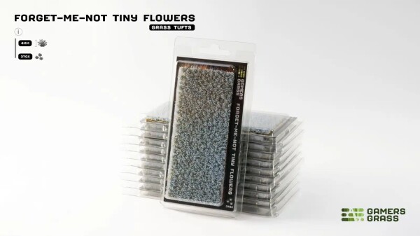 Набір пучків трави квітки незабудки Forget-me-not Tiny Flowers 4мм Gamers Grass GGFS-FMN детальное изображение Наборы деталировки Диорамы