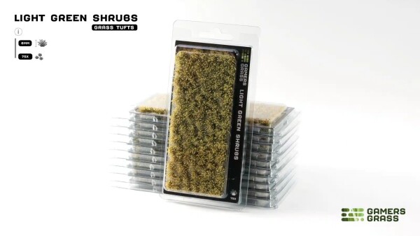 Набір пучків трави світло-зелені кущі Light Green Shrubs 6мм Gamers Grass GGFS-LG детальное изображение Наборы деталировки Диорамы
