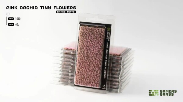 Набір пучків трави квітки рожевої орхідеї Pink Orchid Tiny Flowers 4мм Gamers Grass GGFS-PO детальное изображение Наборы деталировки Диорамы