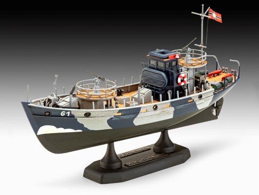 Збірна модель 1/144 Катер KFK (Kriegsfischkutter) Revell 05242 детальное изображение Флот 1/144 Флот