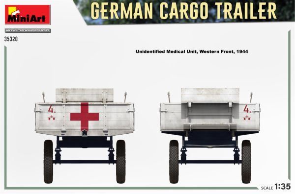 preview Німецький вантажний причіп