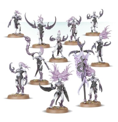 Игровой набор Warhammer AGE OF SIGMAR - HEDONITES OF SLAANESH - SPEARHEAD: EPICUREAN REVELLERS детальное изображение Слаанешиты Хаос
