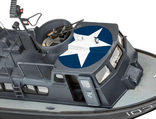 Сборная модель катера ВМС США US Navy Swift Boat Mk. I детальное изображение Флот 1/72 Флот