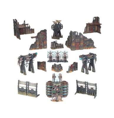 Ігровий набір Warhammer 40000 - COMBAT PATROL TERRAIN SET - BATTLEZONE детальное изображение Игровые наборы WARHAMMER 40,000