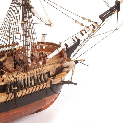 Scale wooden model 1/75 HMS Erebus OcCre 12009 детальное изображение Корабли Модели из дерева