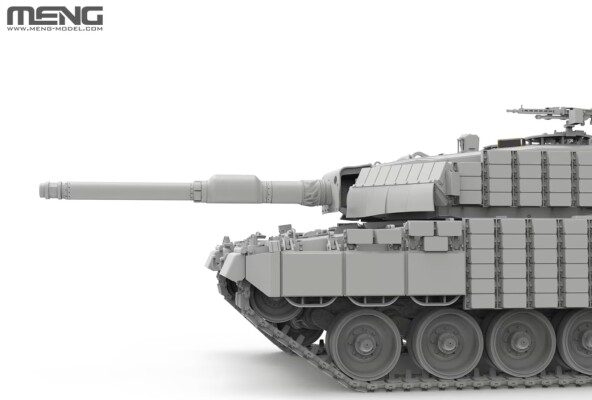 Збірна модель 1/35 Німецький основний бойовий танк Леопард 2A4 (Україна) Meng TS-058 детальное изображение Бронетехника 1/35 Бронетехника
