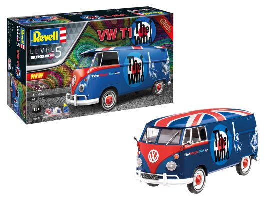 Подарочный набор VW T1 &quot;The Who&quot; детальное изображение Автомобили 1/24 Автомобили