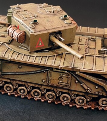 Збірна модель 1/72 Британський танк Черчіль Mk. III Italeri 7083 детальное изображение Бронетехника 1/72 Бронетехника
