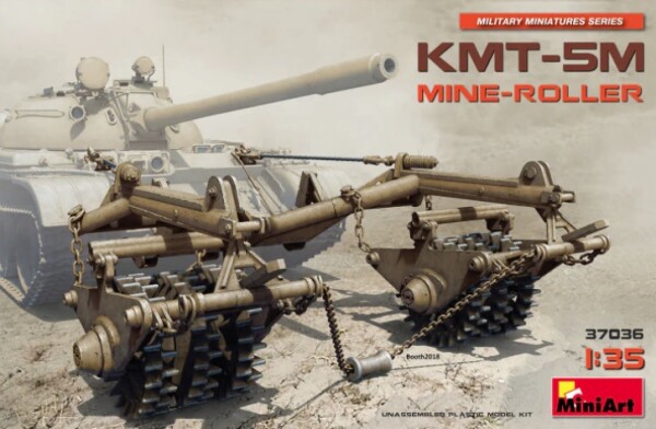 Сборная модель 1/35 Минный каток КМТ-5М Miniart 37036 детальное изображение Наборы деталировки Афтермаркет