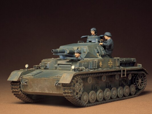 Сборная модель 1/35 танк Panzerkampfwagen IV Ausf. D Тамия 35096 детальное изображение Бронетехника 1/35 Бронетехника